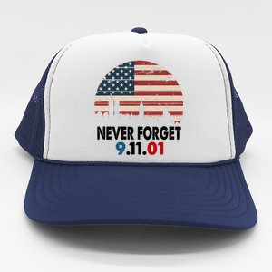 9.11.01 Never Forget 20th Anniversary Trucker Hat