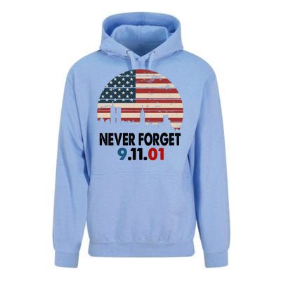 9.11.01 Never Forget 20th Anniversary Unisex Surf Hoodie