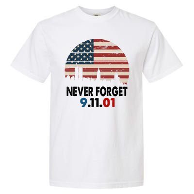 9.11.01 Never Forget 20th Anniversary Garment-Dyed Heavyweight T-Shirt