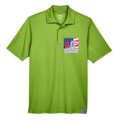 9/11 Never Forget 20th Anniversary Men's Origin Performance Pique Polo