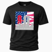 9/11 Never Forget 20th Anniversary Cooling Performance Crew T-Shirt