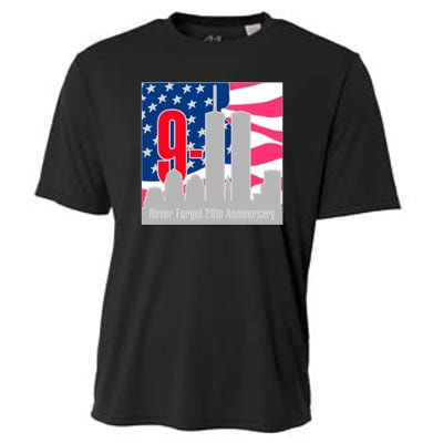 9/11 Never Forget 20th Anniversary Cooling Performance Crew T-Shirt