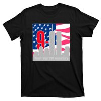 9/11 Never Forget 20th Anniversary T-Shirt