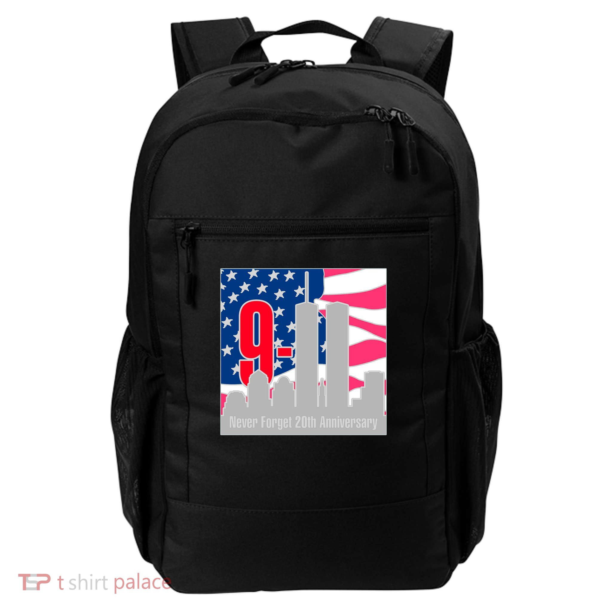 9/11 Never Forget 20th Anniversary Daily Commute Backpack