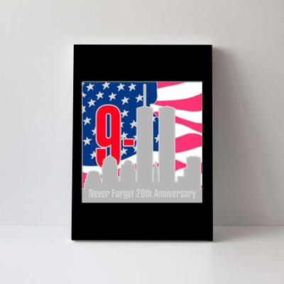 9/11 Never Forget 20th Anniversary Canvas