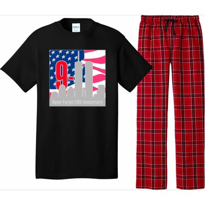 9/11 Never Forget 20th Anniversary Pajama Set