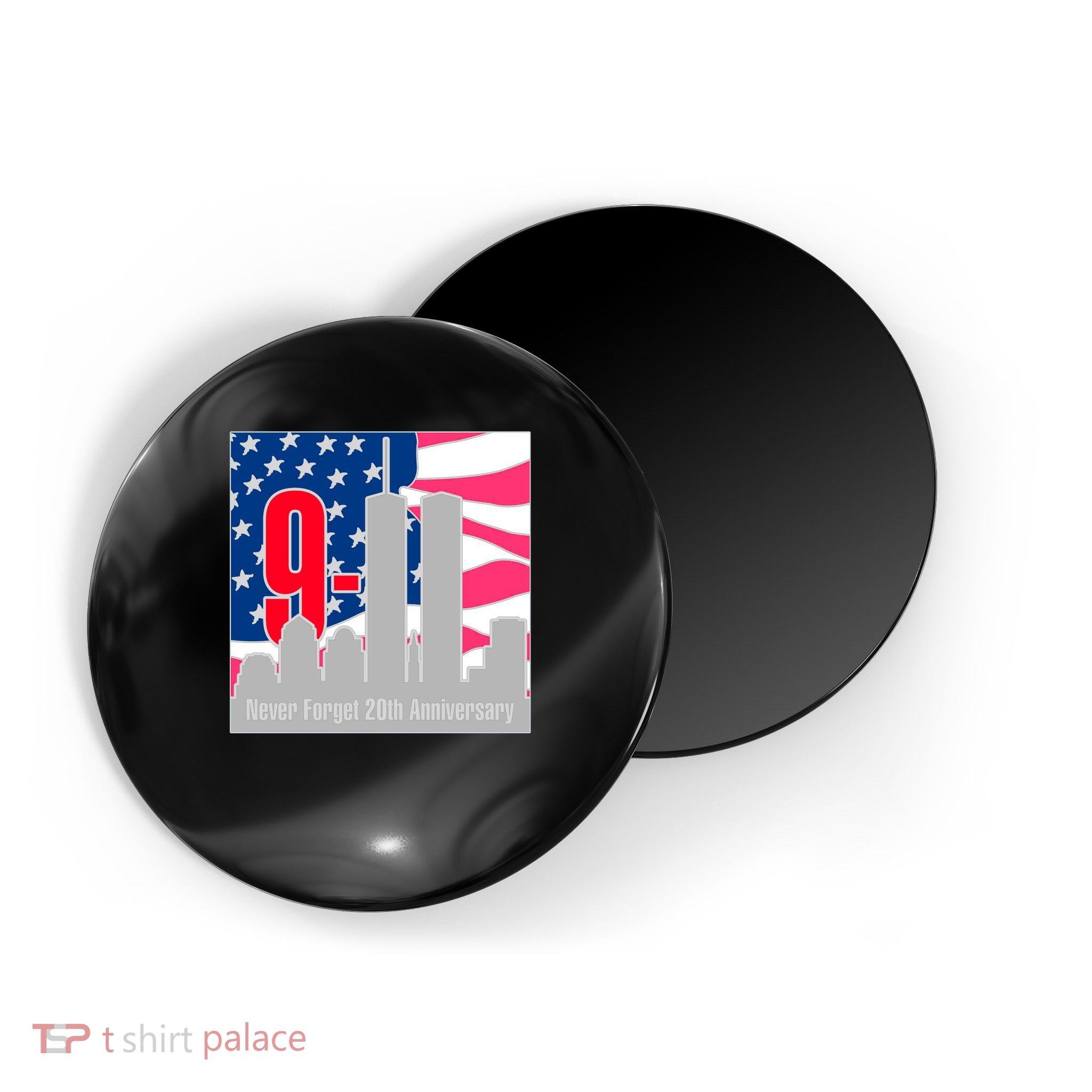 9/11 Never Forget 20th Anniversary Magnet