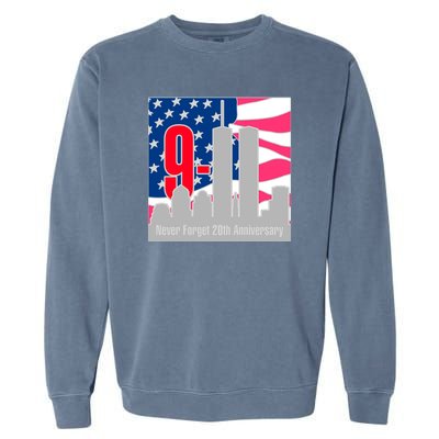 9/11 Never Forget 20th Anniversary Garment-Dyed Sweatshirt