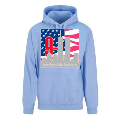 9/11 Never Forget 20th Anniversary Unisex Surf Hoodie