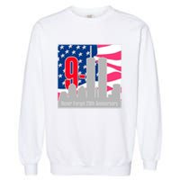 9/11 Never Forget 20th Anniversary Garment-Dyed Sweatshirt