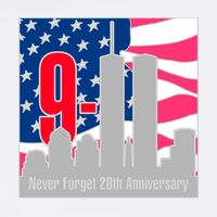9/11 Never Forget 20th Anniversary Garment-Dyed Sweatshirt