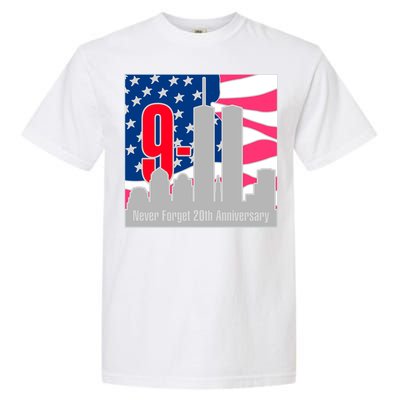 9/11 Never Forget 20th Anniversary Garment-Dyed Heavyweight T-Shirt