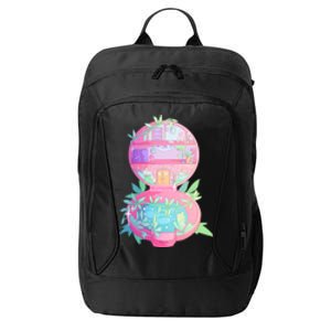 90s Nostalgia Series Pocket Garden City Backpack