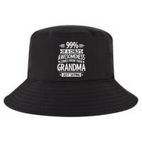 99 Of A Childs Awesomeness Comes From Their Grandma Cool Comfort Performance Bucket Hat