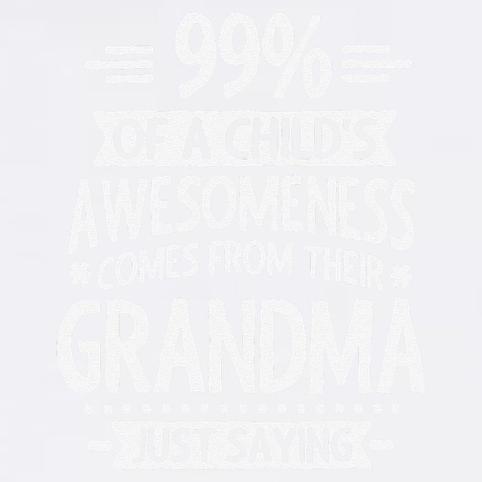 99 Of A Childs Awesomeness Comes From Their Grandma Garment-Dyed Sweatshirt