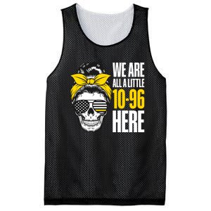 911 Operator Funny 911 Emergency Dispatcher Mesh Reversible Basketball Jersey Tank