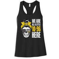 911 Operator Funny 911 Emergency Dispatcher Women's Racerback Tank