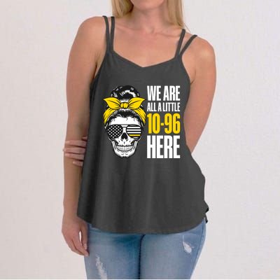 911 Operator Funny 911 Emergency Dispatcher Women's Strappy Tank