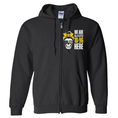 911 Operator Funny 911 Emergency Dispatcher Full Zip Hoodie