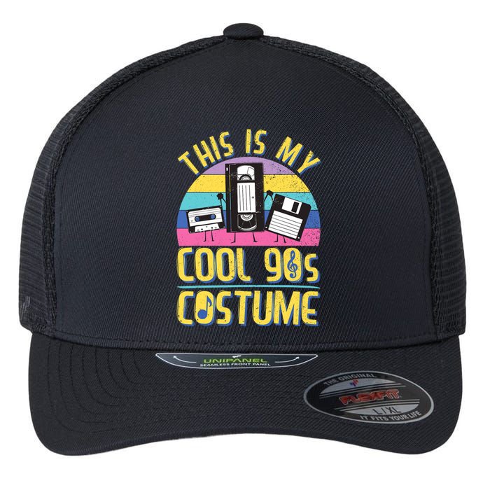 90s Outfit For | This Is My 90s Costume & 1990s Party Flexfit Unipanel Trucker Cap