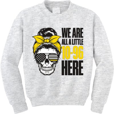 911 Operator Funny 911 Emergency Dispatcher Kids Sweatshirt