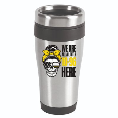 911 Operator Funny 911 Emergency Dispatcher 16oz Travel Tumbler