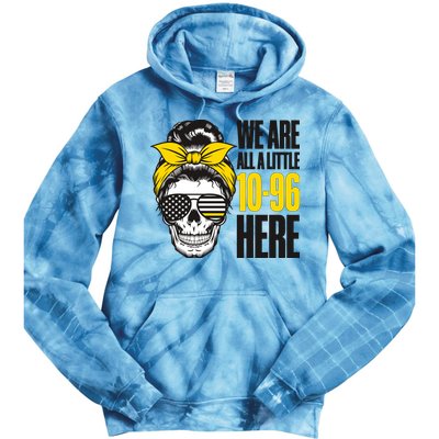 911 Operator Funny 911 Emergency Dispatcher Tie Dye Hoodie