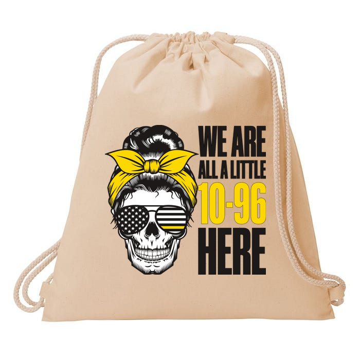 911 Operator Funny 911 Emergency Dispatcher Drawstring Bag