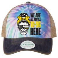 911 Operator Funny 911 Emergency Dispatcher Legacy Tie Dye Trucker Hat