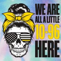 911 Operator Funny 911 Emergency Dispatcher Legacy Tie Dye Trucker Hat