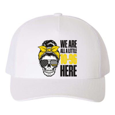 911 Operator Funny 911 Emergency Dispatcher Yupoong Adult 5-Panel Trucker Hat