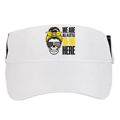 911 Operator Funny 911 Emergency Dispatcher Adult Drive Performance Visor