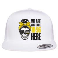 911 Operator Funny 911 Emergency Dispatcher Flat Bill Trucker Hat