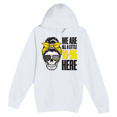 911 Operator Funny 911 Emergency Dispatcher Premium Pullover Hoodie