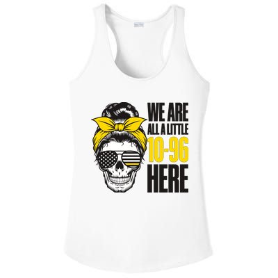 911 Operator Funny 911 Emergency Dispatcher Ladies PosiCharge Competitor Racerback Tank