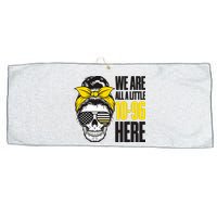 911 Operator Funny 911 Emergency Dispatcher Large Microfiber Waffle Golf Towel