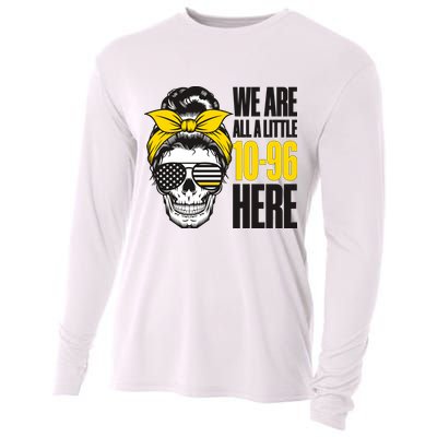 911 Operator Funny 911 Emergency Dispatcher Cooling Performance Long Sleeve Crew