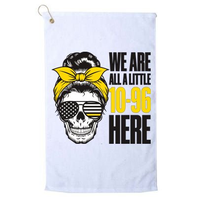 911 Operator Funny 911 Emergency Dispatcher Golf Towel
