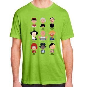 9 Of The Greatest Painters Of All Time Adult ChromaSoft Performance T-Shirt