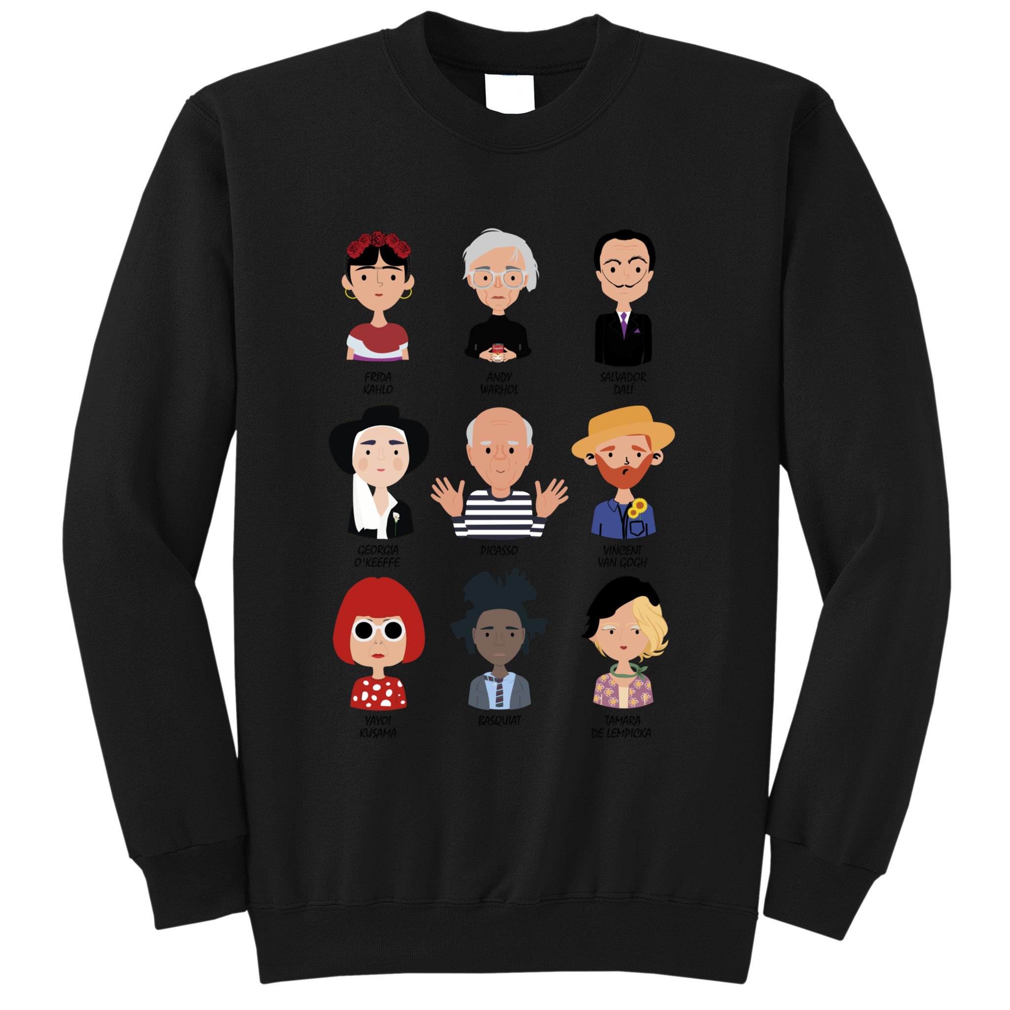9 Of The Greatest Painters Of All Time Sweatshirt