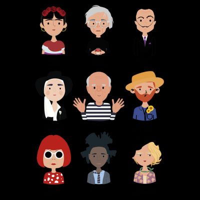 9 Of The Greatest Painters Of All Time T-Shirt