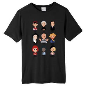 9 Of The Greatest Painters Of All Time Tall Fusion ChromaSoft Performance T-Shirt