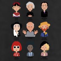 9 Of The Greatest Painters Of All Time Premium Pullover Hoodie