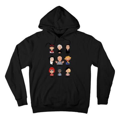 9 Of The Greatest Painters Of All Time Tall Hoodie