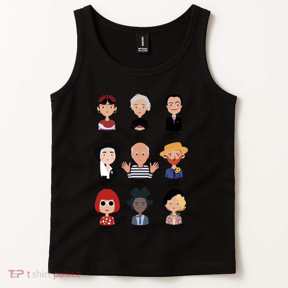 9 Of The Greatest Painters Of All Time Tank Top
