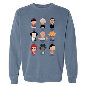 9 Of The Greatest Painters Of All Time Garment-Dyed Sweatshirt