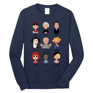 9 Of The Greatest Painters Of All Time Long Sleeve Shirt