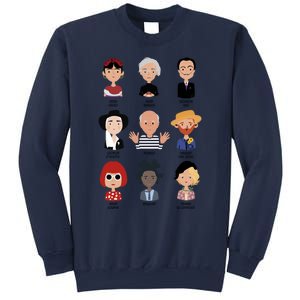 9 Of The Greatest Painters Of All Time Sweatshirt