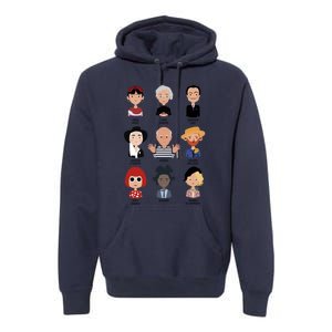 9 Of The Greatest Painters Of All Time Premium Hoodie