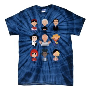 9 Of The Greatest Painters Of All Time Tie-Dye T-Shirt